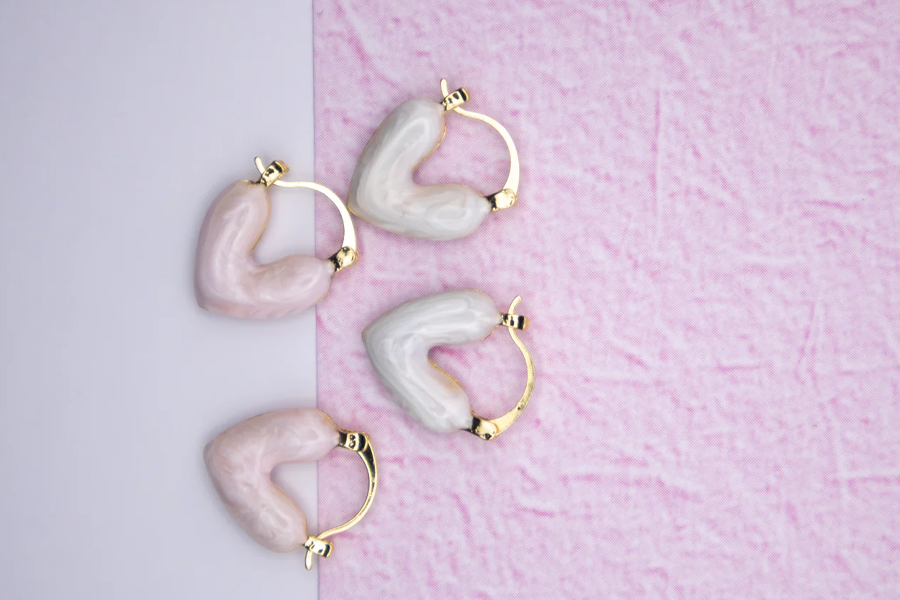 Luxury Heart Earrings